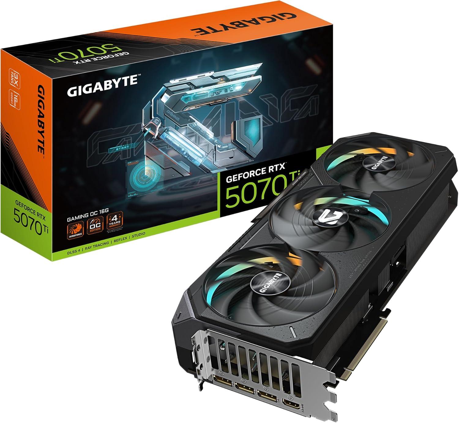 GIGABYTE GeForce RTX 5070 Ti Gaming OC 16G Image