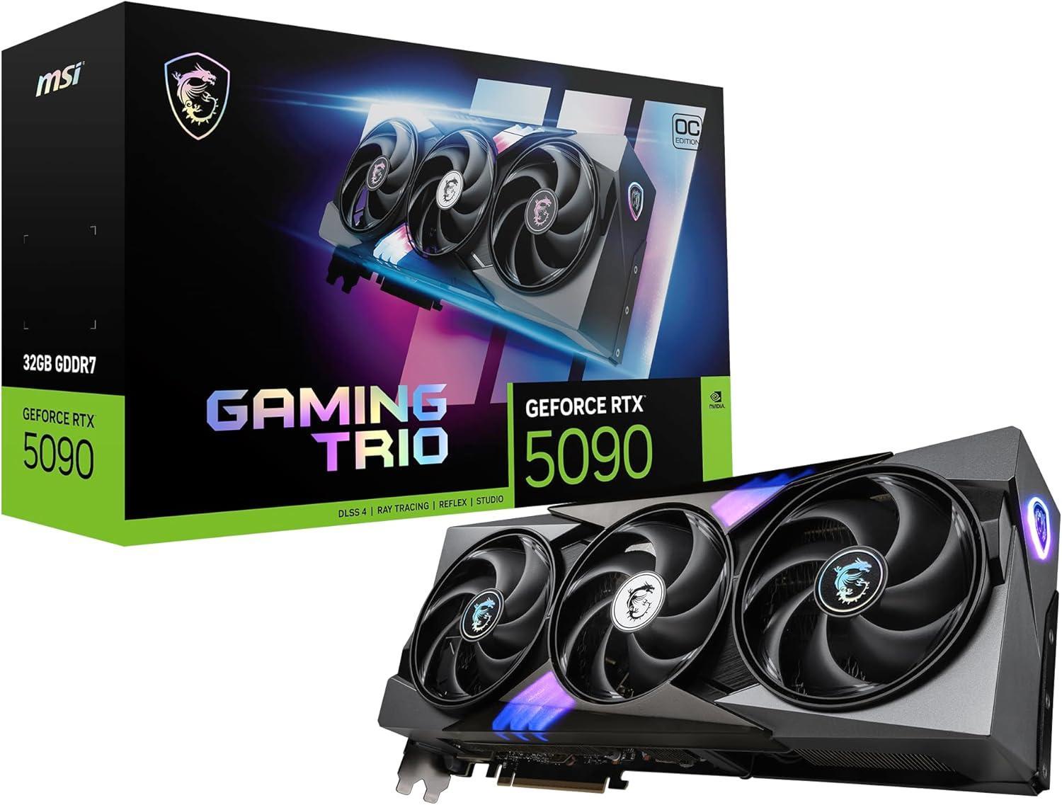 MSI GeForce RTX 5090 32G Gaming Trio OC Image
